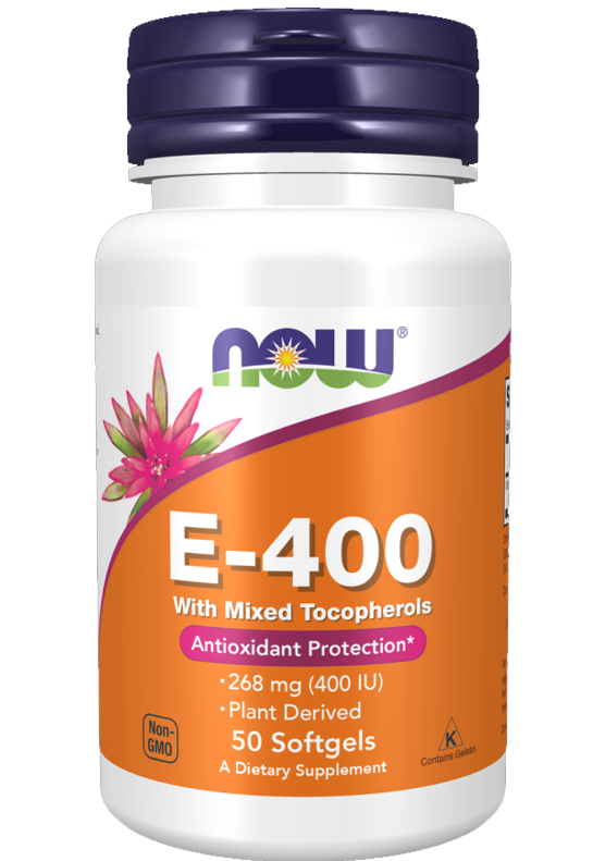 Vitamin E 400 With Mixed Tocopherols 50 Softgels